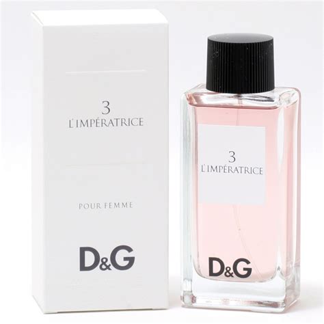 parfum l'impératrice dolce gabbana avis|d&g no 3 perfume.